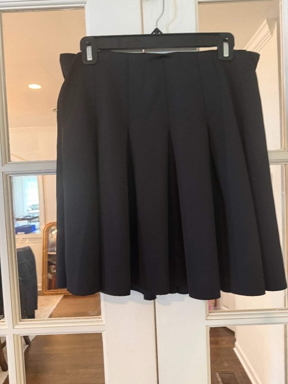 Philosophy short pleated skirt